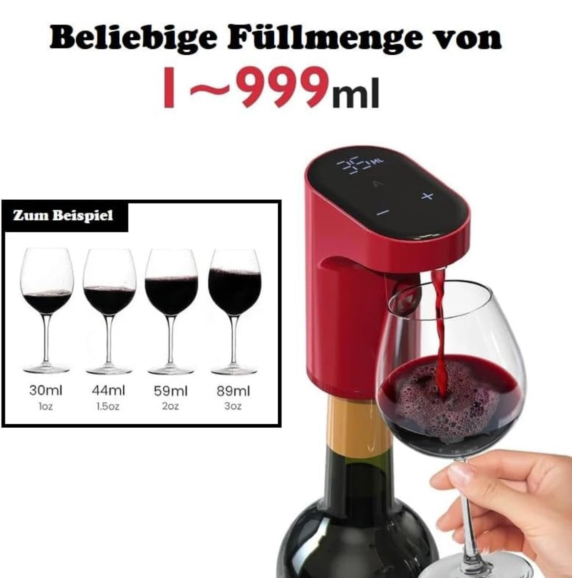 Digital beverage dispenser with quantity mode