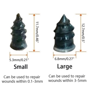 Silicone coated tire repair screws, car and motorcycle tire repair screws(100pcs)