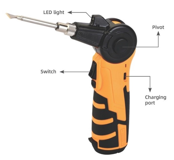 ZD-20L Cordless Soldering Iron Tip 