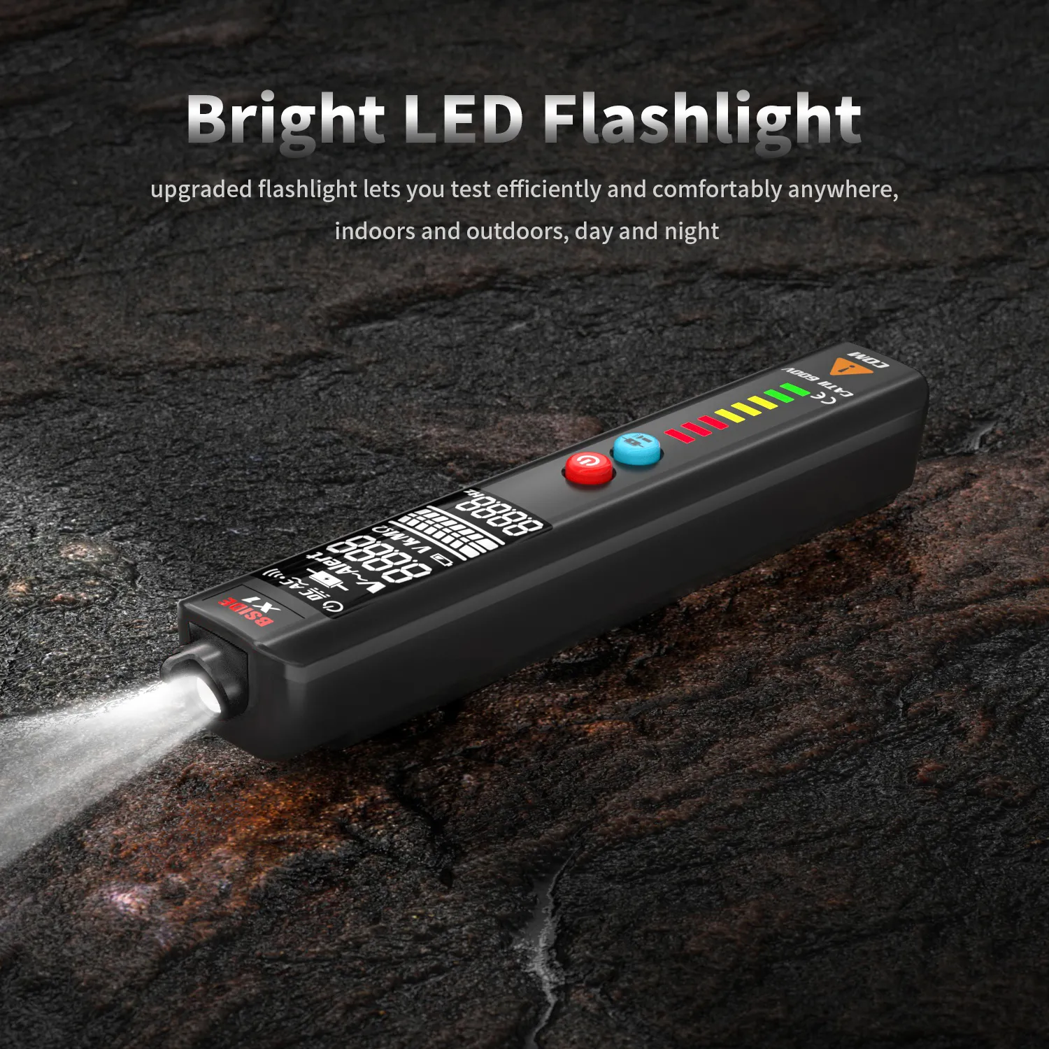 BSIDE Non-contact Rechargeable Voltage Tester