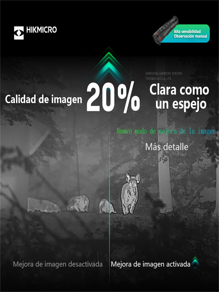 HIKMICRO FH25 Cámara termográfica Cámara termográfica FQ25 HD visión nocturna