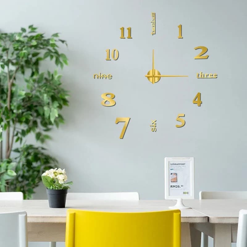 🔥Last Day Promotion 49% OFF🔥3D Wall Decal Decorative Clock
