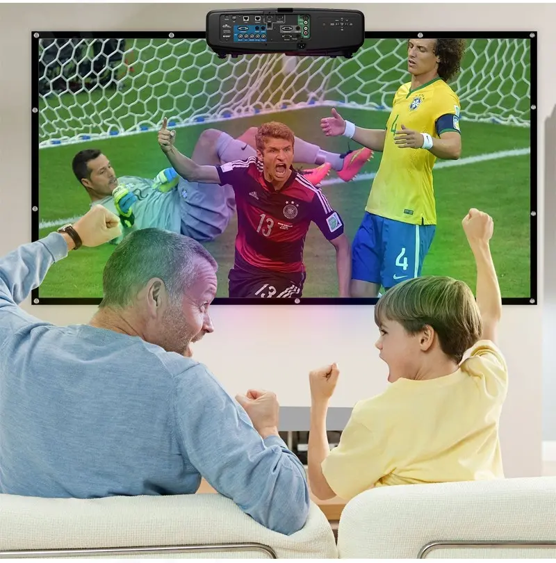 Foldable Portable Giant Movie Screen---screen for outdoor movies and home theater