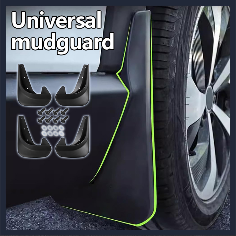 [4-Piece Universal Style] Tire Guards Splash Guards