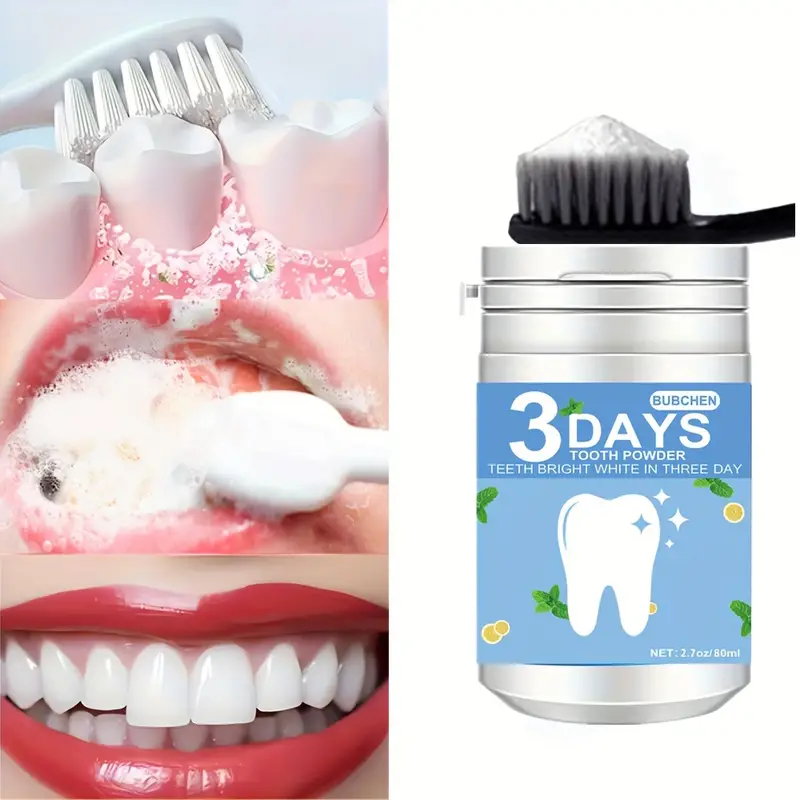 Teeth deep cleaning powder, breath freshener, daily life teeth cleaning powder