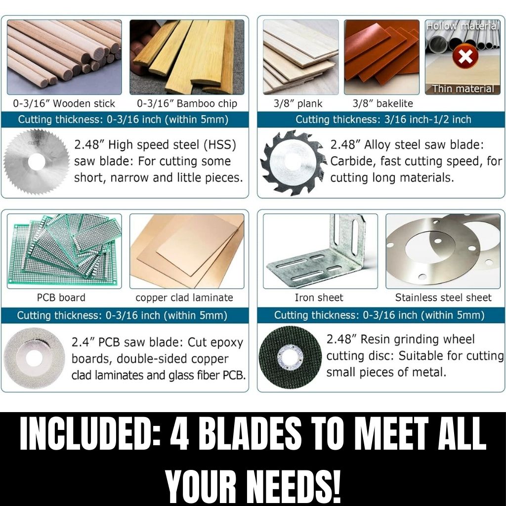 SANRICO™ MiniCutter Saw