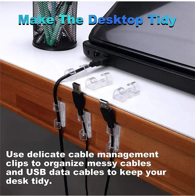 ✅【1 set of 40/60/80/100 pieces】 ✅No-drilling cable distributor