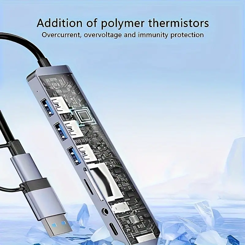 8 in 1 Multi Interface Laptop Server