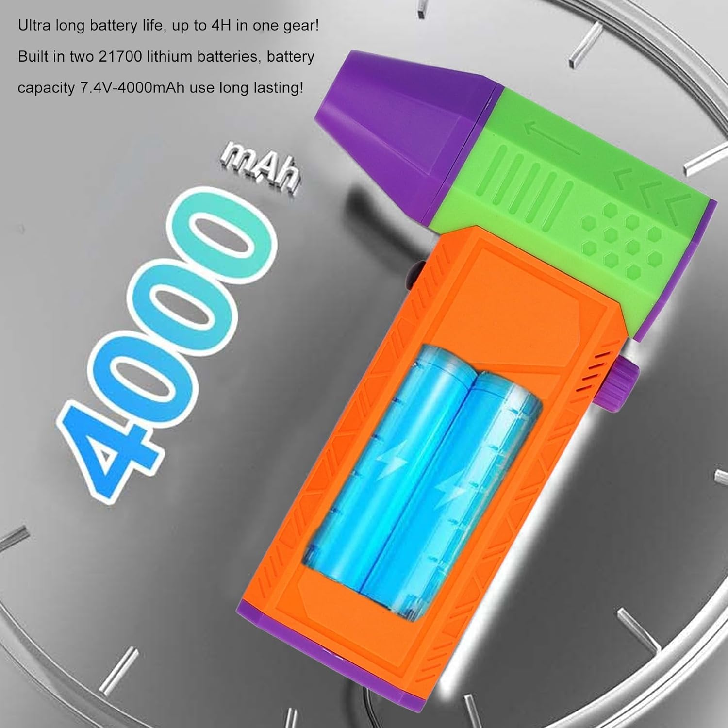 Electric Air Duster Handheld Jet Fan