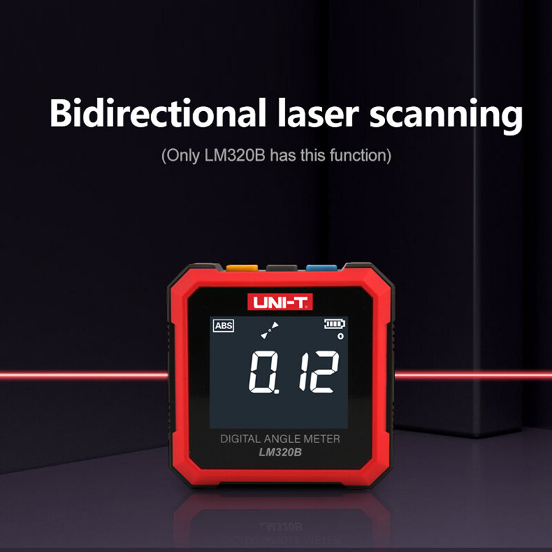 Digital laser angle ruler measuring instrument inclinometer
