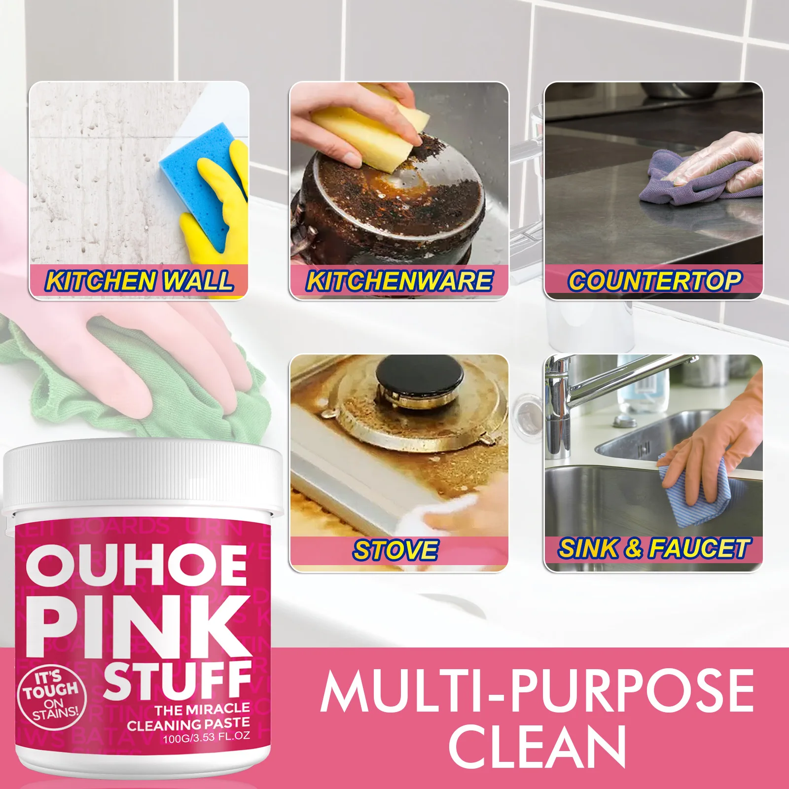 The Pink Stuff Cleaning Paste