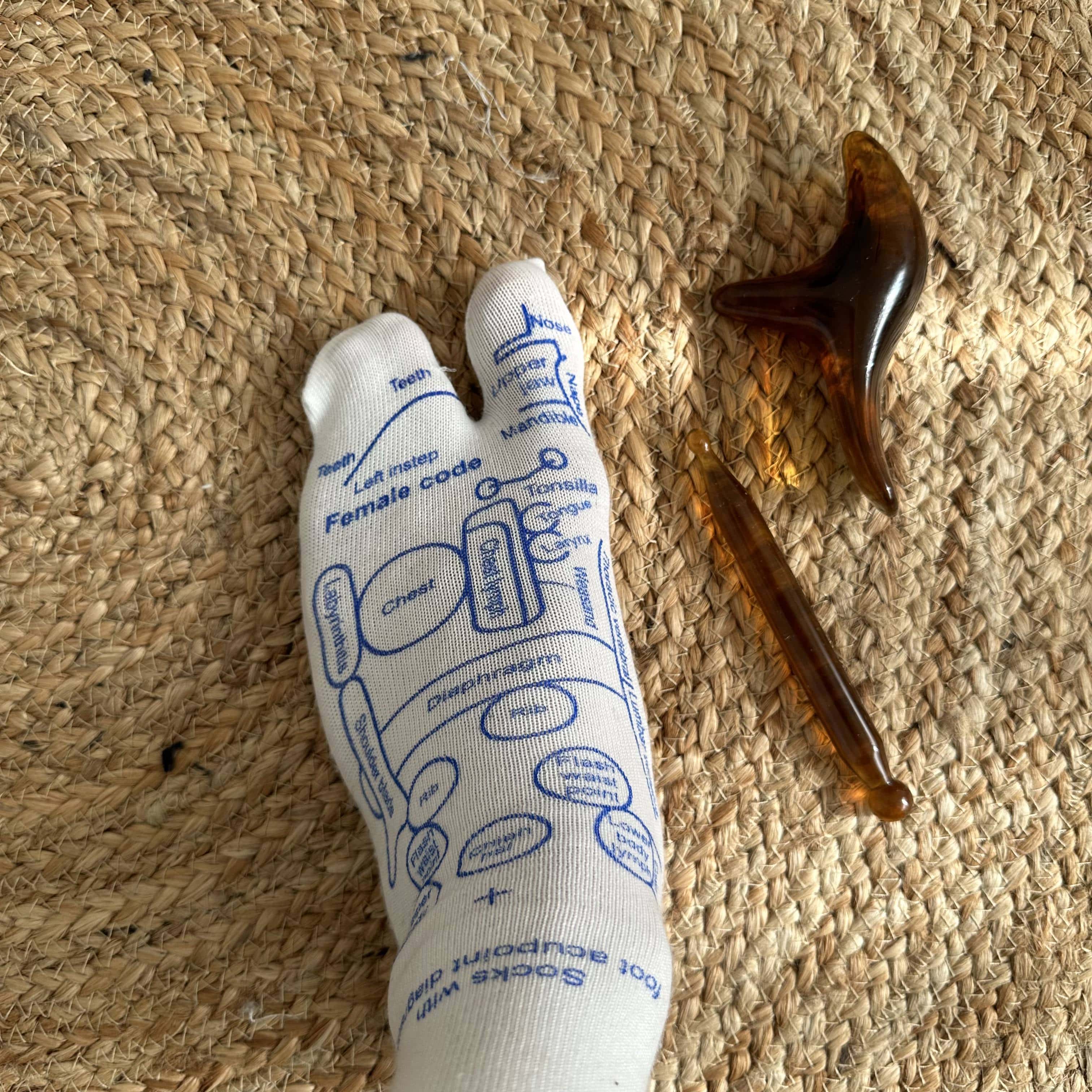 AcuSocks™ Reflexology Chart Socks