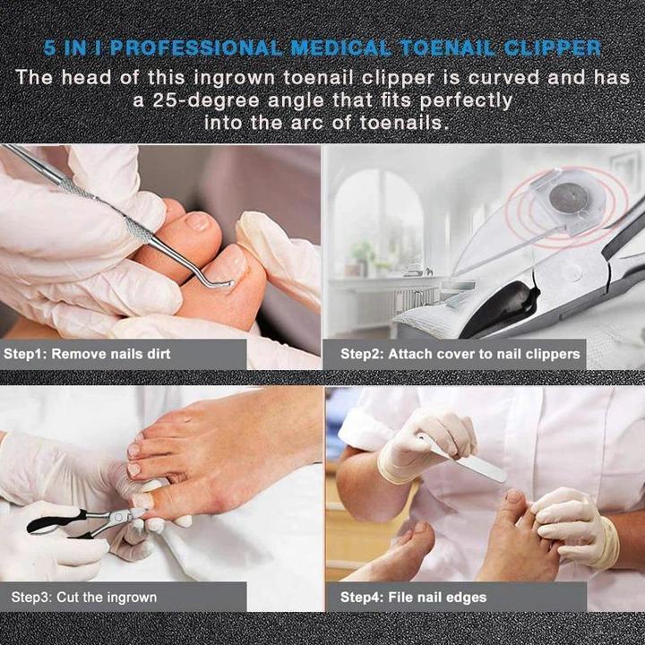 Medical grade nail clippers