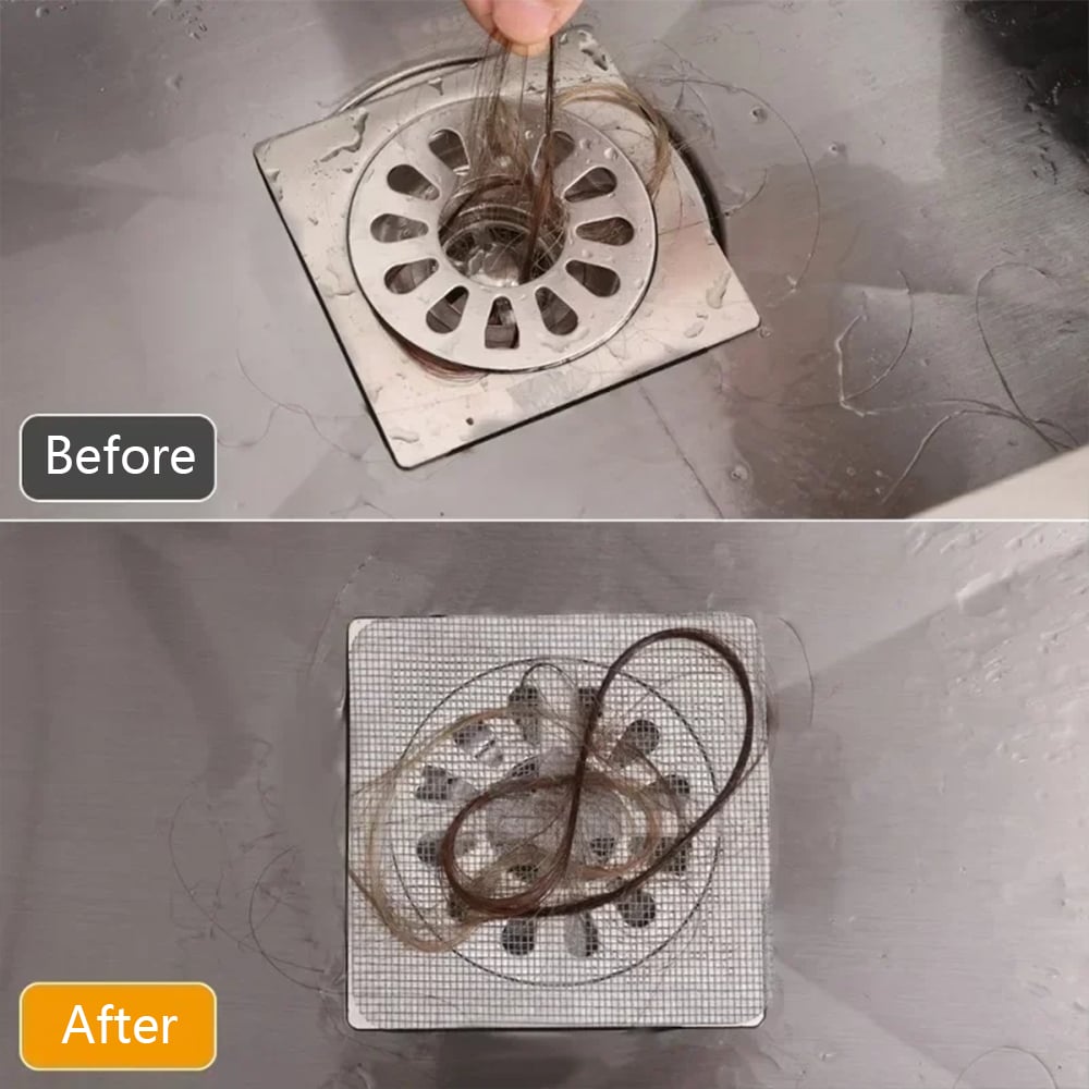 Multifunctional disposable filter for floor drains and drains