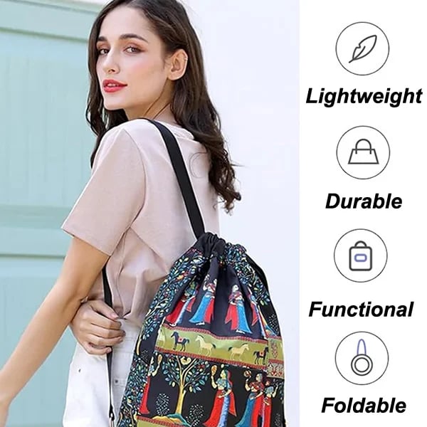 🔥Last Day Sale 49% OFF🔥Drawstring Foldable Large Capacity Dry-wet Separation Travel Sports Backpack