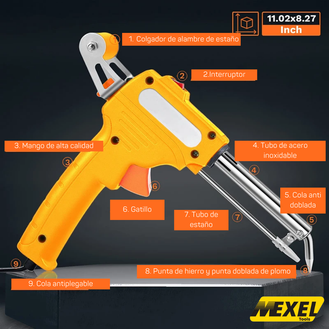 VERSATILE soldering iron, evolve your way of soldering.