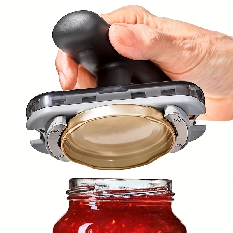 Multipurpose Jar and Bottle Opener - Adjustable, Easy-Grip, Multi-Purpose Kitchen Tool - Great for Parties and Everyday Use