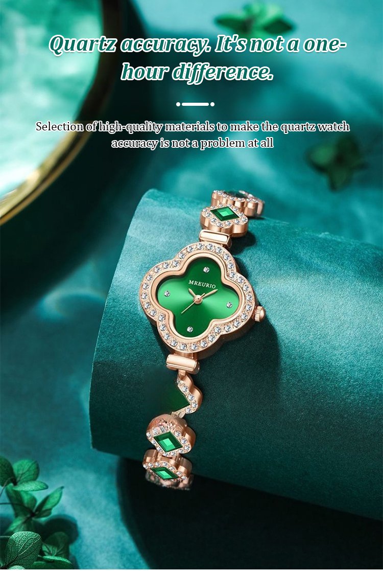 Emerald Clover Bracelet