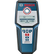 Wall scanner with wood, metal and live wiring modes