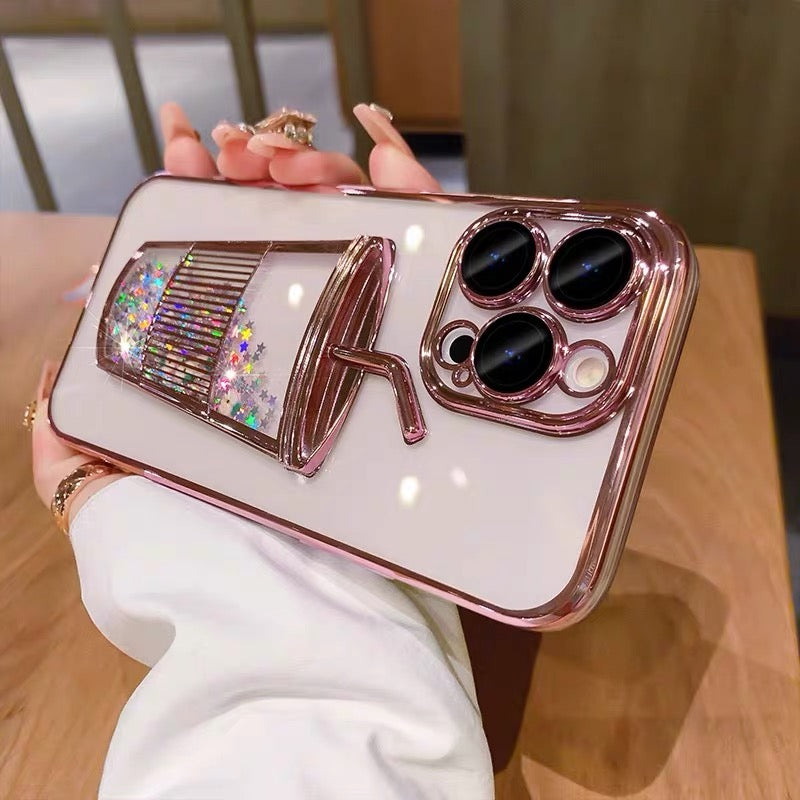  Transparent Milk Tea Cup Soft Mobile Phone Case