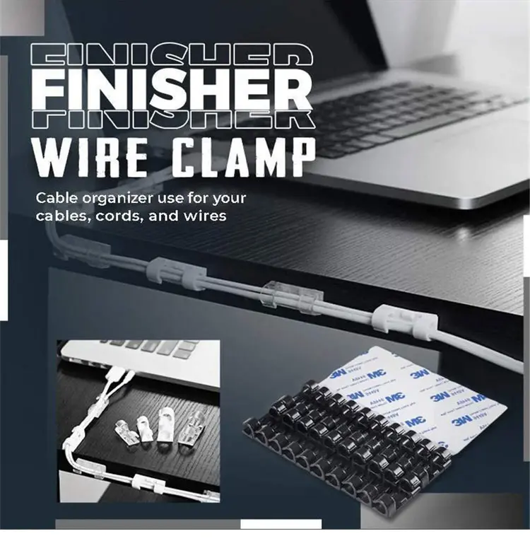 ✅【1 set of 40/60/80/100 pieces】 ✅No-drilling cable distributor