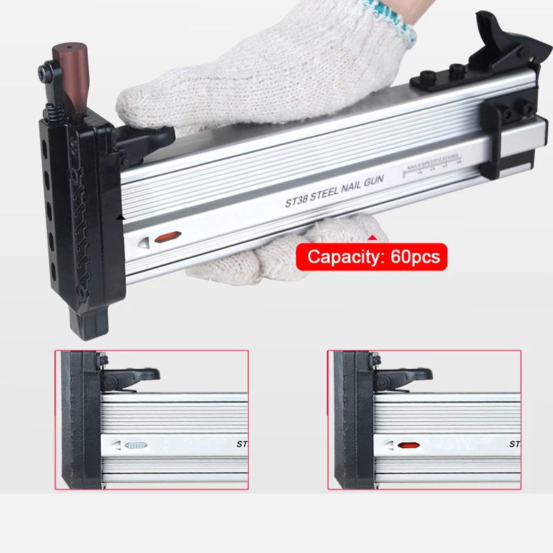 Manual cement nails, hand tools for decoration industry