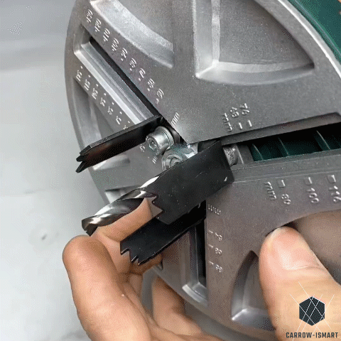 🔥HOT SALE 49% OFF🔥Adjustable Hole Saw Diameter 45mm-130mm Woodworking Cutting Tools Hole Opener 