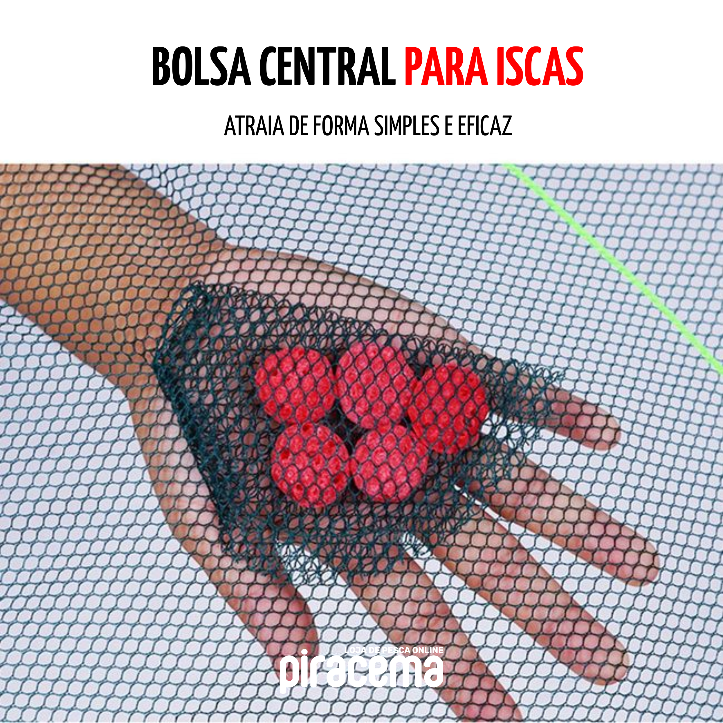 Rede de Pesca DoubleRing Piracema™ 