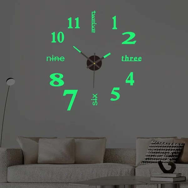 🔥Last Day Promotion 49% OFF🔥3D Wall Decal Decorative Clock