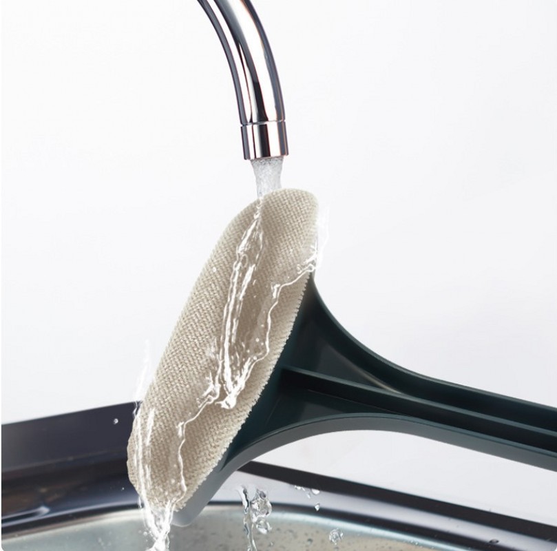 2 IN 1 Glass Cleaning Brush Car Windshield Home Window Glass Universal Detachable Squeegee Wiper Portable Cleaner Brushes