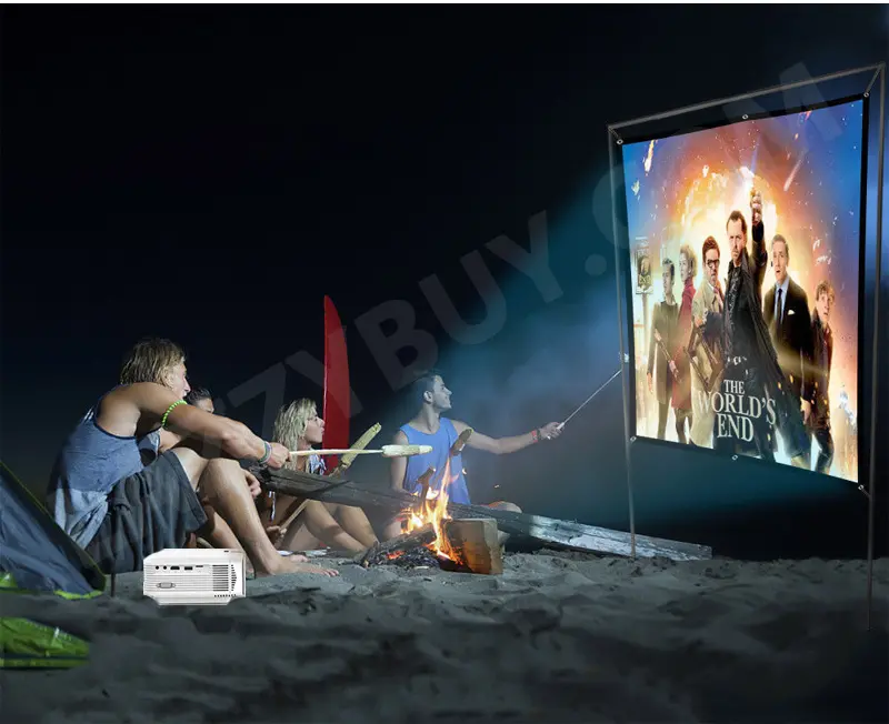 Foldable Portable Giant Movie Screen---screen for outdoor movies and home theater