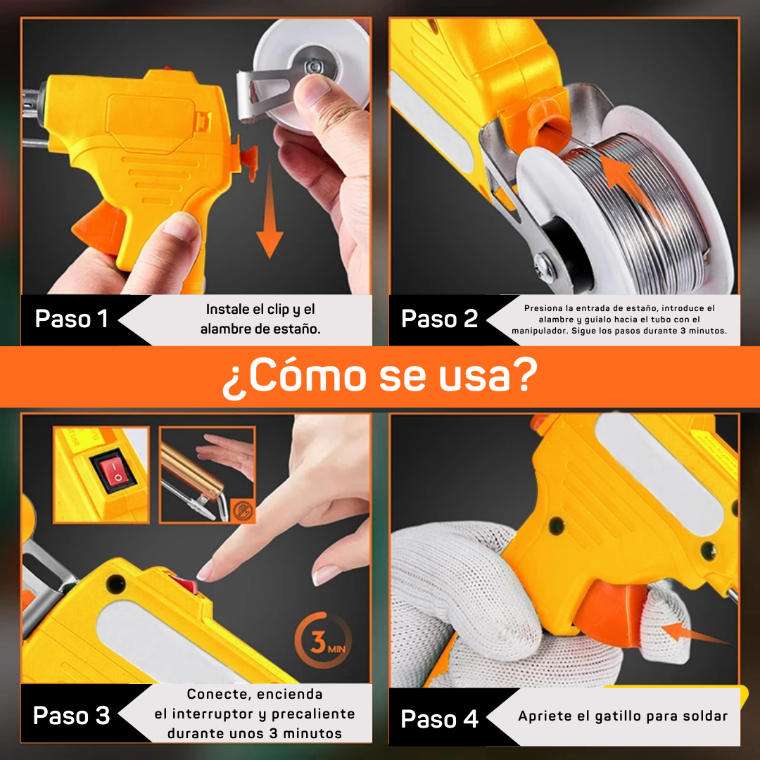 VERSATILE soldering iron, evolve your way of soldering.