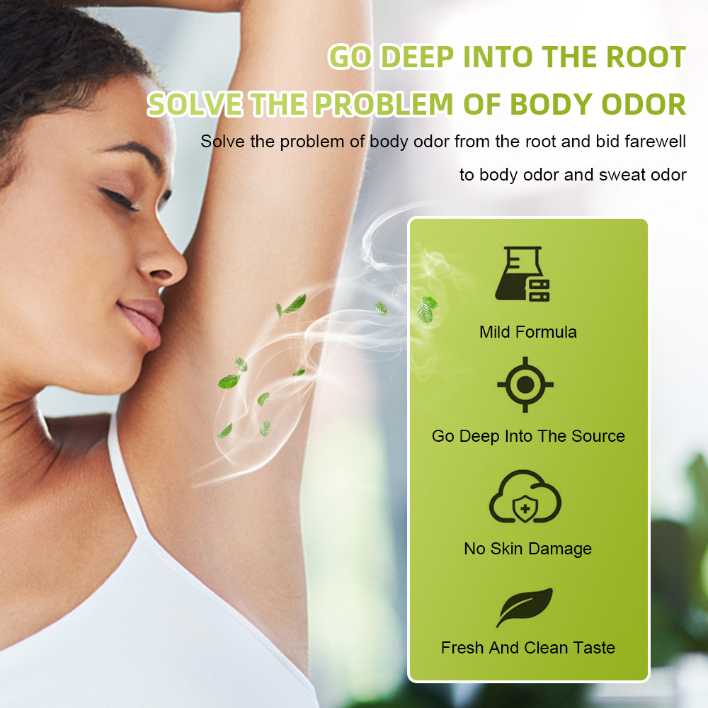 Underarm deodorant cream