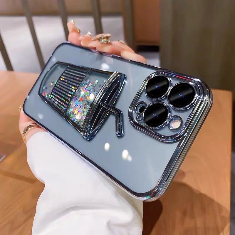  Transparent Milk Tea Cup Soft Mobile Phone Case