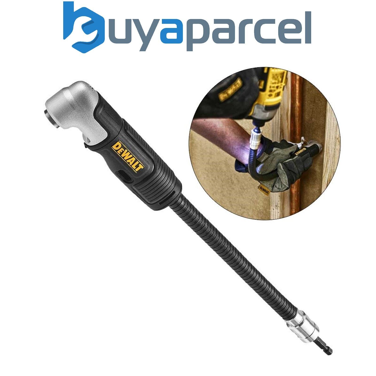 DWAMRASET impact driver adapter 4-in-1 detachable right angle adapter suitable for electric drill