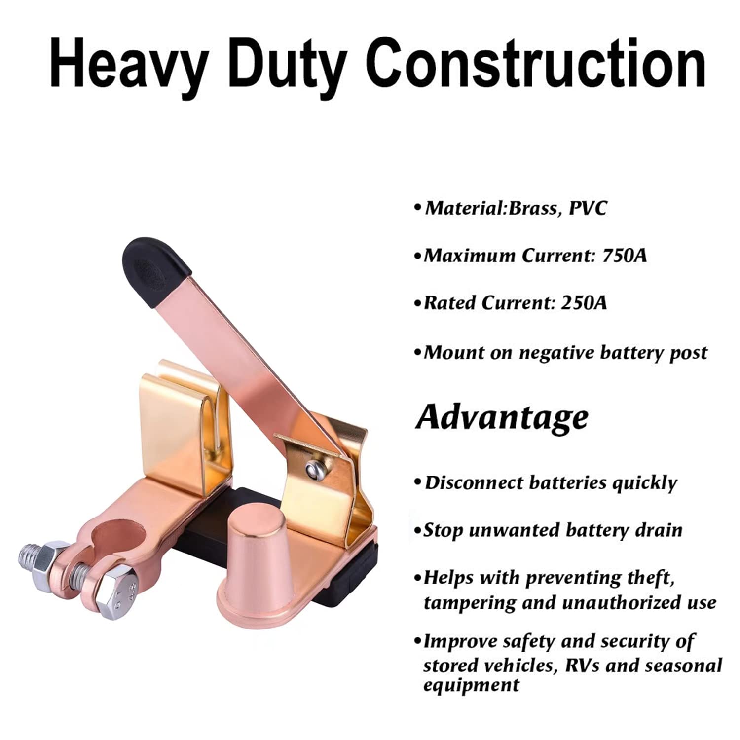 🔋 The upper part of the footrest main switch🚗