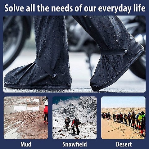 Suitable for wide feet - ❤️All-Round Long Waterproof Boot Cover
