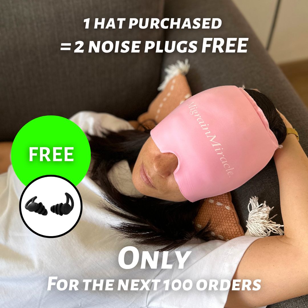 Migraine relief hat comfort+