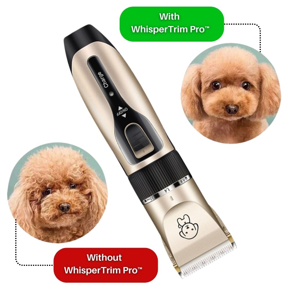 WHISPERTRIM PRO THE QUIET PET GROOMING SOLUTION