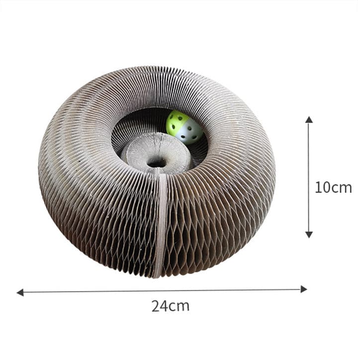 Magic Organ cat scratch board with bell