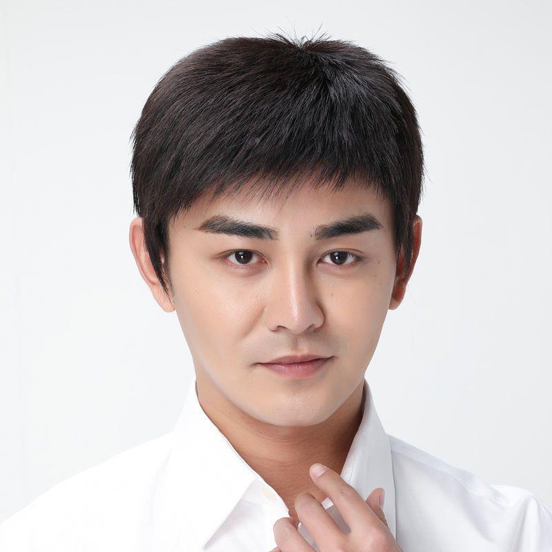 🔥🔥🔥Business Natural And Realistic Full Wig For Medium-elderly Men