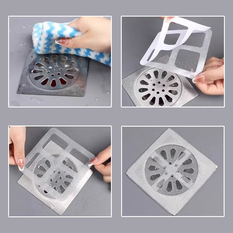 Multifunctional disposable filter for floor drains and drains