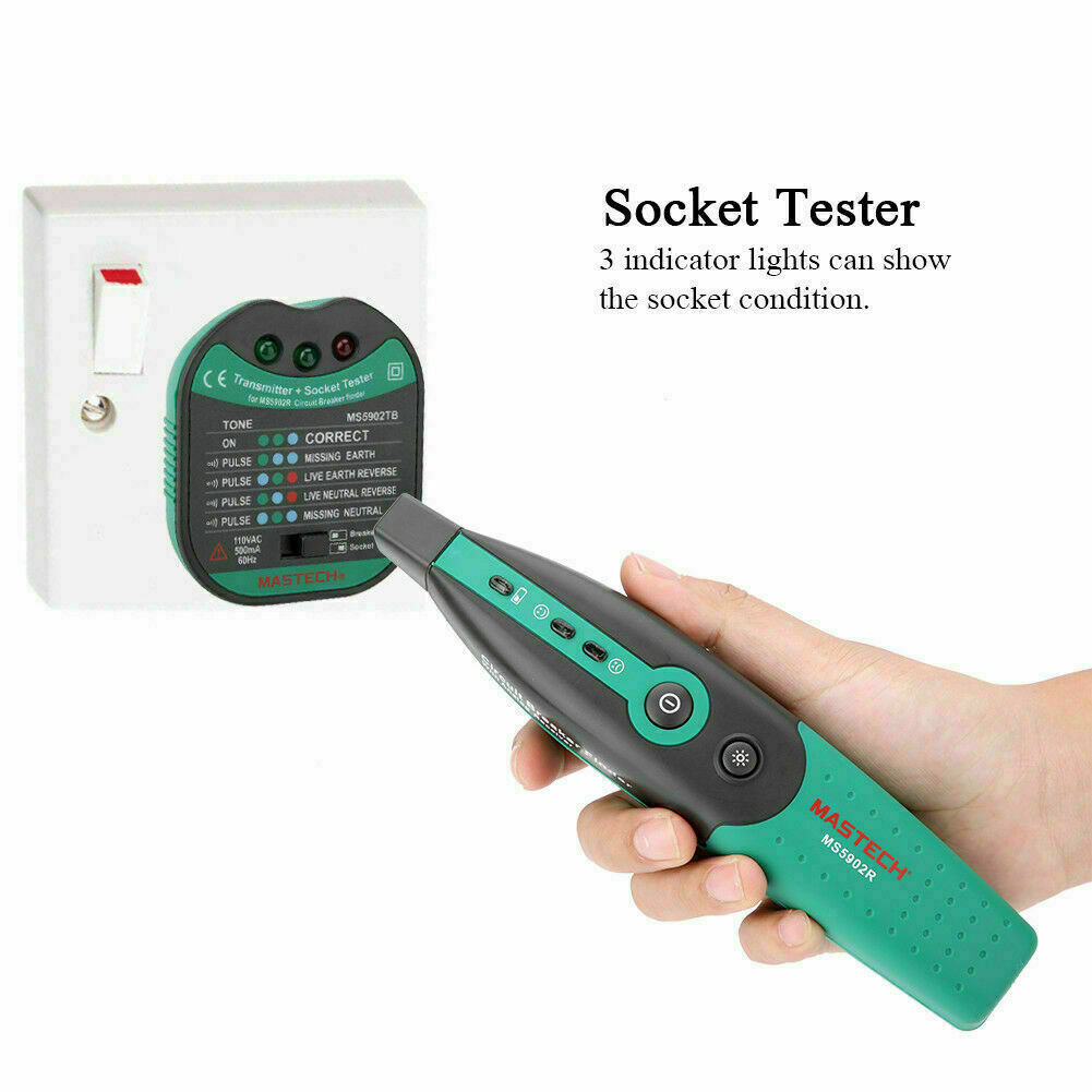 Mastech  Circuit Breaker Finder Socket Tester Automatic Circuit Breaker