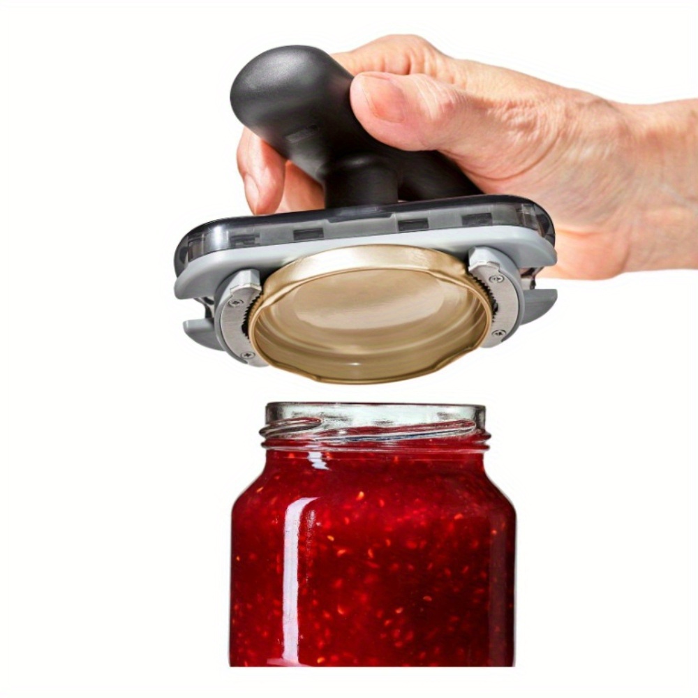 Multipurpose Jar and Bottle Opener - Adjustable, Easy-Grip, Multi-Purpose Kitchen Tool - Great for Parties and Everyday Use