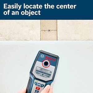 Wall scanner with wood, metal and live wiring modes