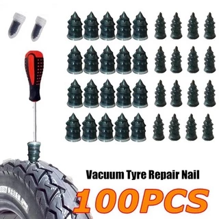 Silicone coated tire repair screws, car and motorcycle tire repair screws(100pcs)