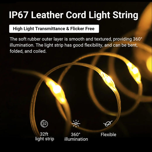 2-in-1 Galaxy Outdoor Light Strip & Camping Lantern Light