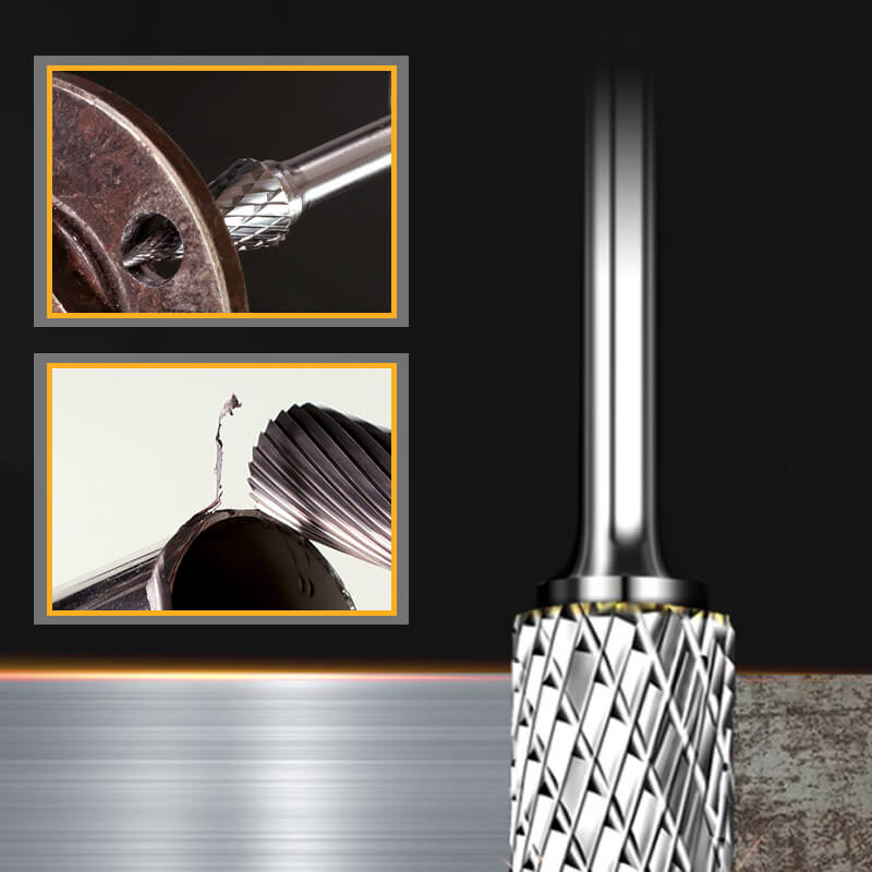 🔩Precision performance: tungsten steel grinding head for craftsmen!