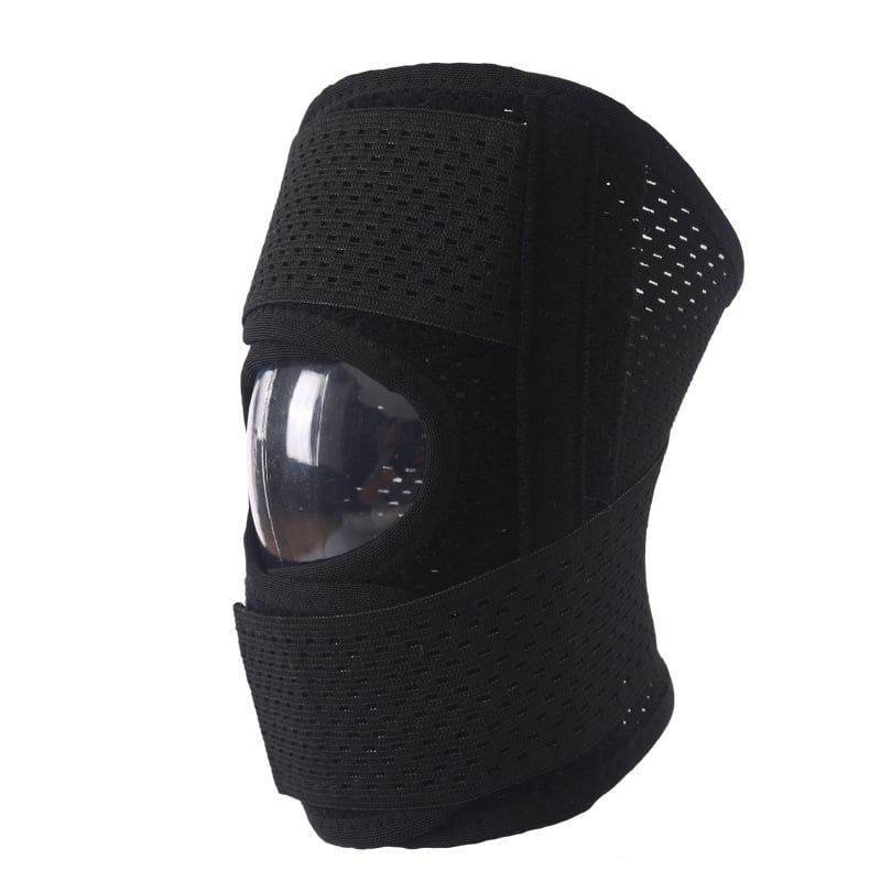 Breathable meniscal knee brace