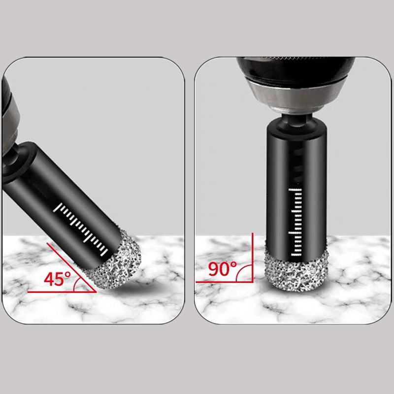 Hexagonal Drill Bit for Marble/Brick/Stone [Full Set]